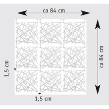 Įkelti nuotrauką į Galeriją, Kambario sienelė - ornamentas STIXX, 4 vnt.
